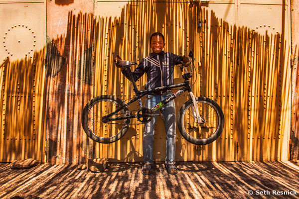 Boy with Bike , Morocco