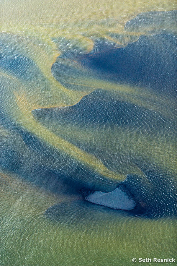 Lake in the Ocean, Iceland