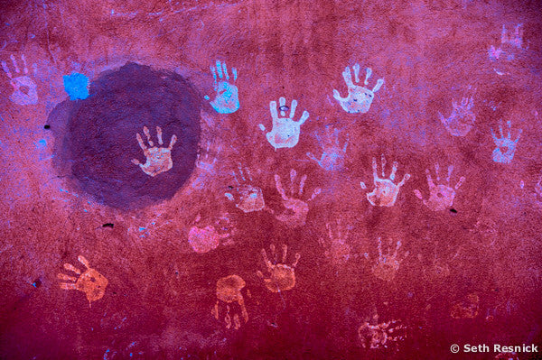 Handprint on Wall, Morocco